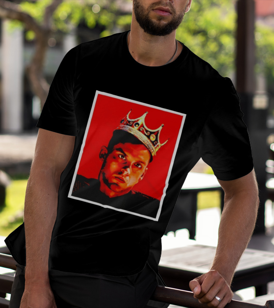 Ilya Sorokin King New York Islanders Bold Red Crown T-Shirt