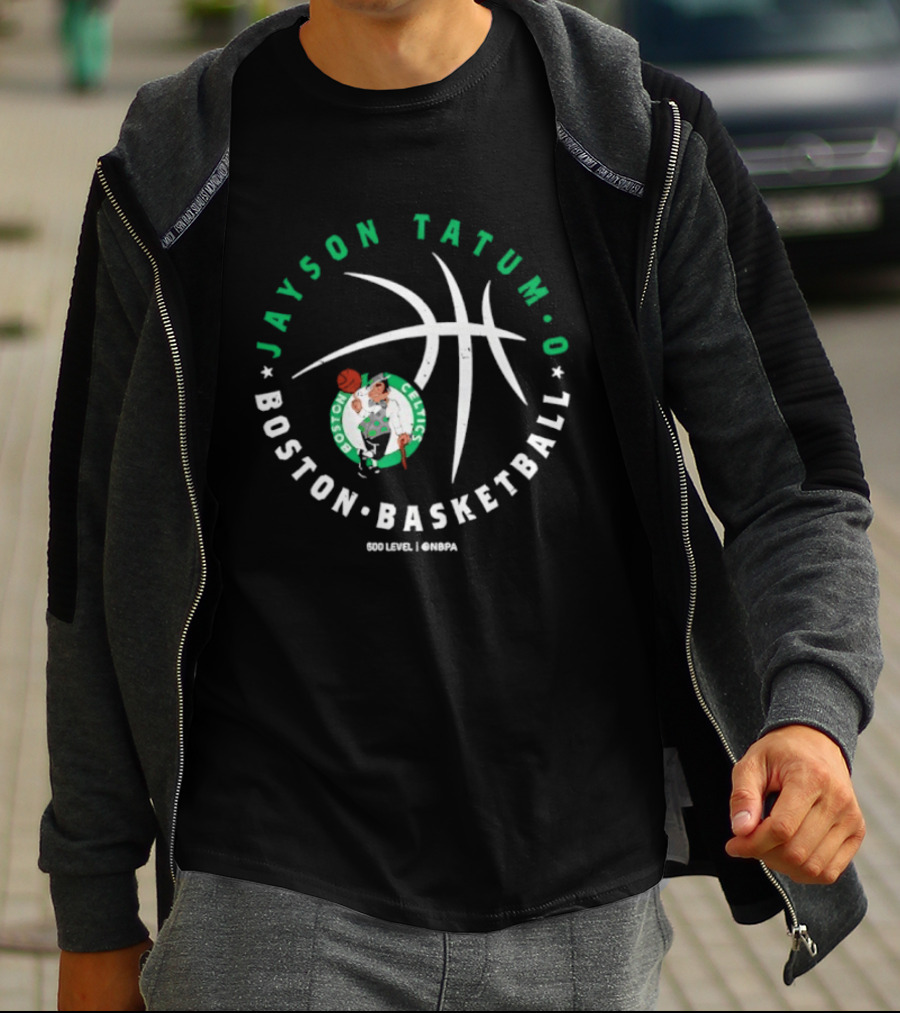 Boston Celtics Jayson Tatum 0 Basketball Team Boston Celtics Player T-Shirt