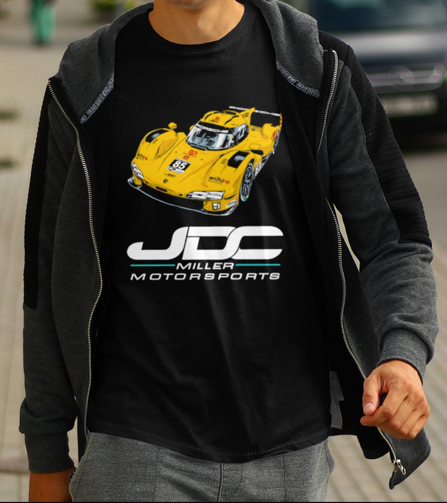 JDC Miller Motorsports Racing Car T-Shirt