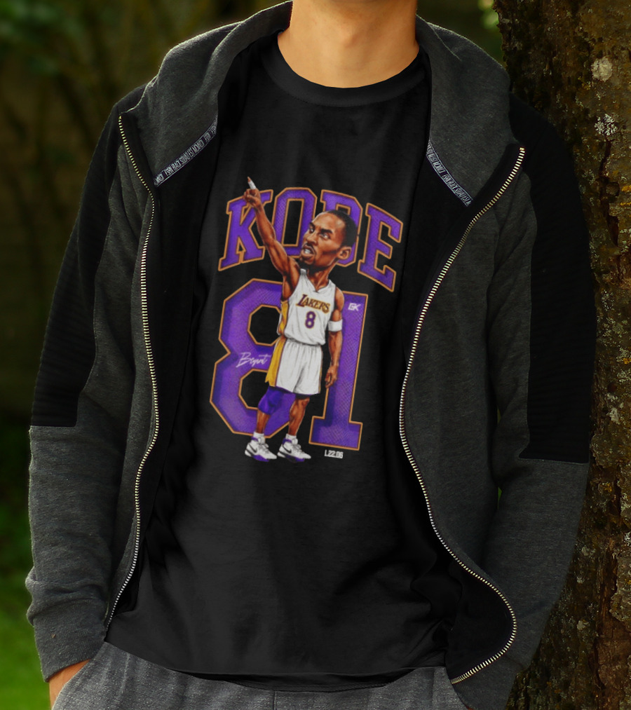 Kobe Bryant Lakers 81 Points Mamba T-Shirt