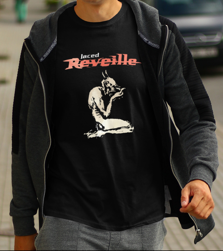 Laced Reveille Devil Figure Image T-Shirt