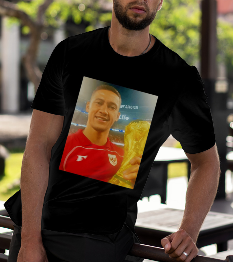 Life Stadium Álex Grimaldo Bundesliga Trophy Event Image T-Shirt