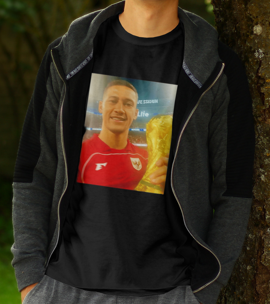 Life Stadium Álex Grimaldo Bundesliga Trophy Event Image T-Shirt