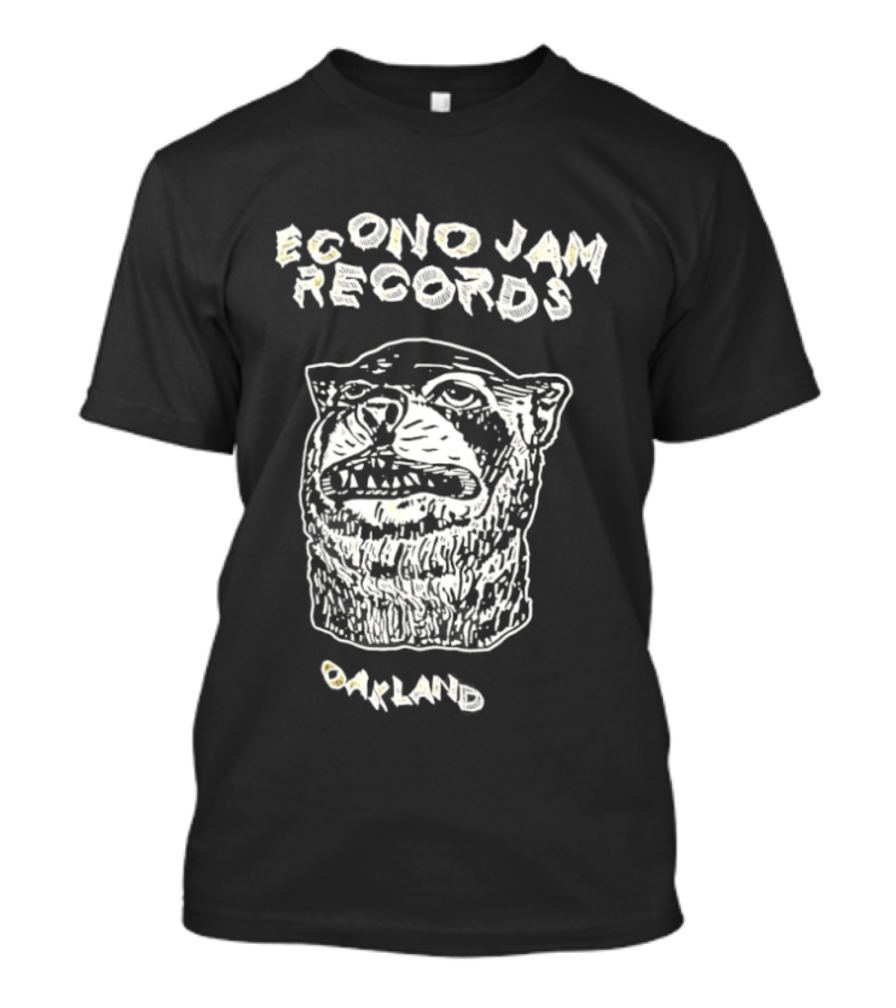 Econo Jam Records Oakland Bear Face T-Shirt