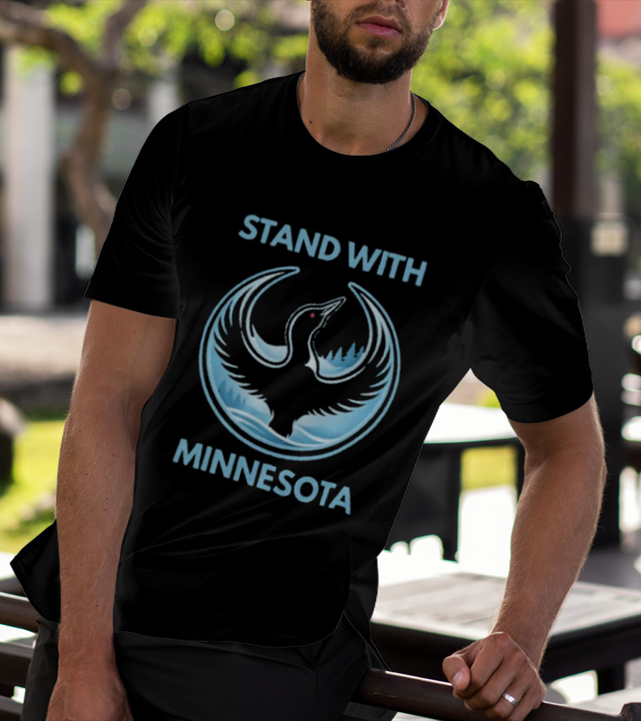 Stand With Minnesota Loon T-Shirt