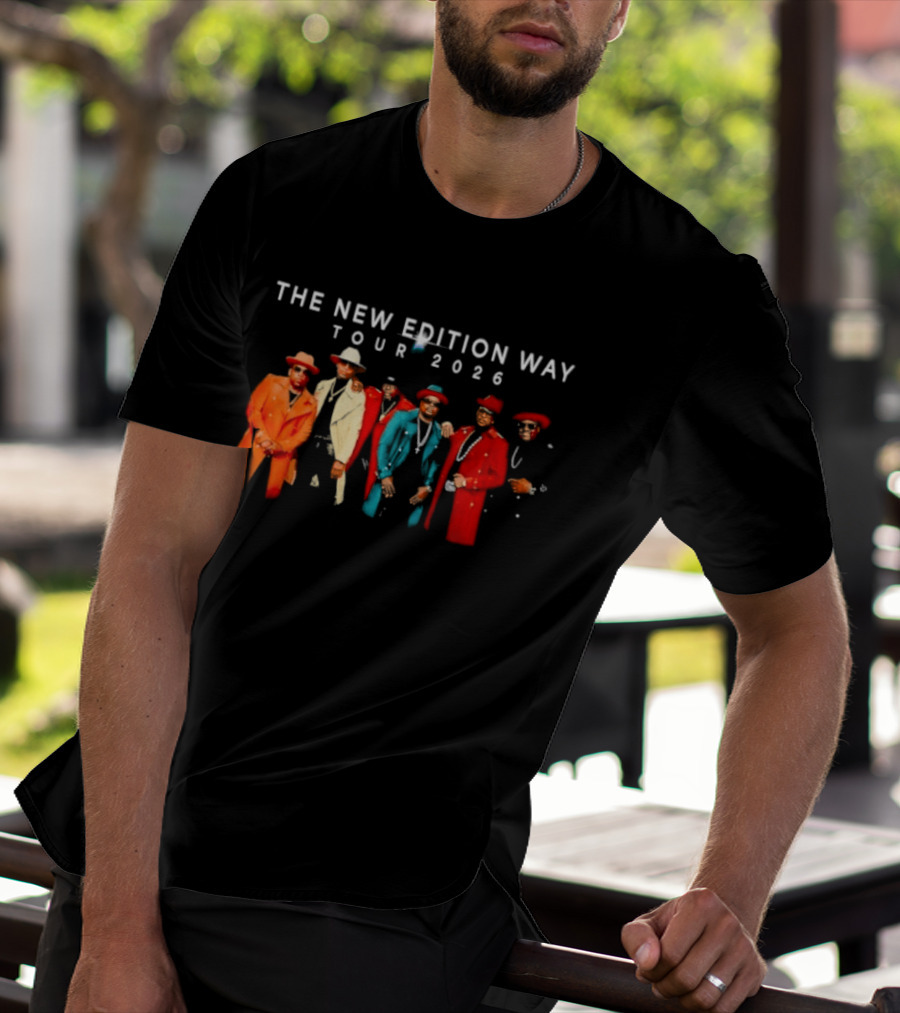 The New Edition Way Tour 2026 Concert Fashion T-Shirt