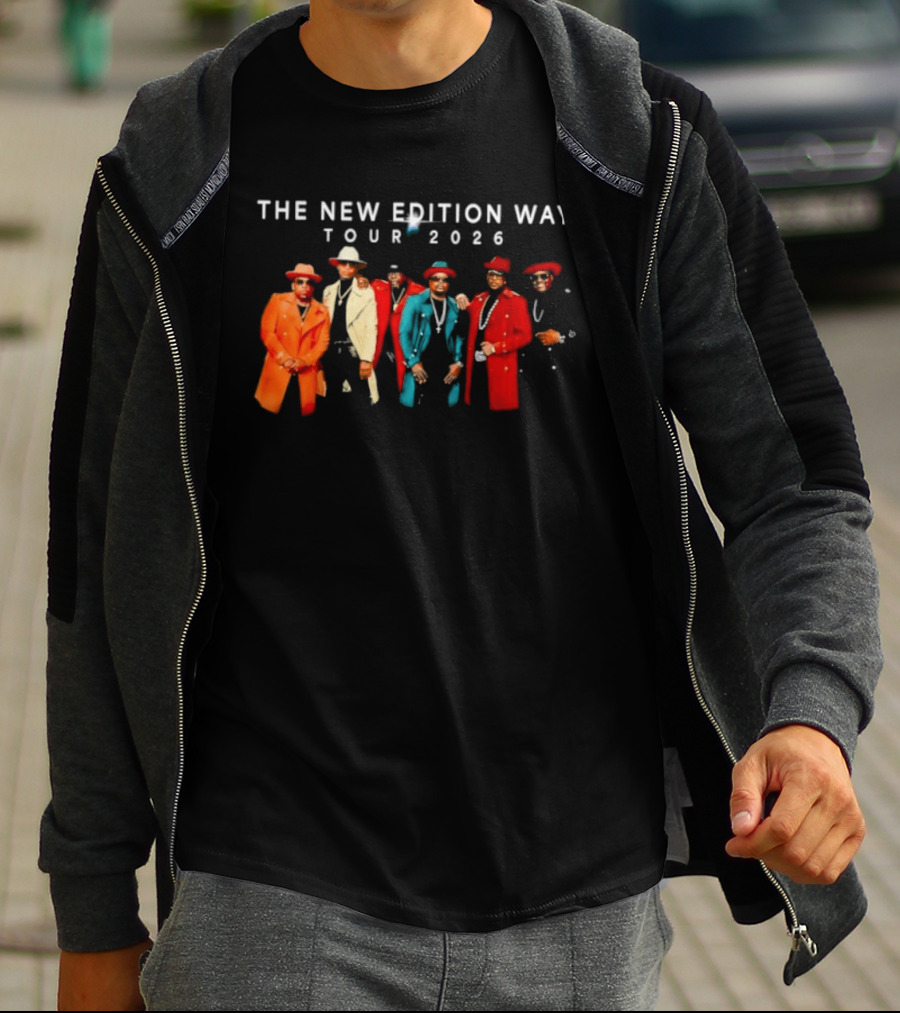 The New Edition Way Tour 2026 Concert Fashion T-Shirt