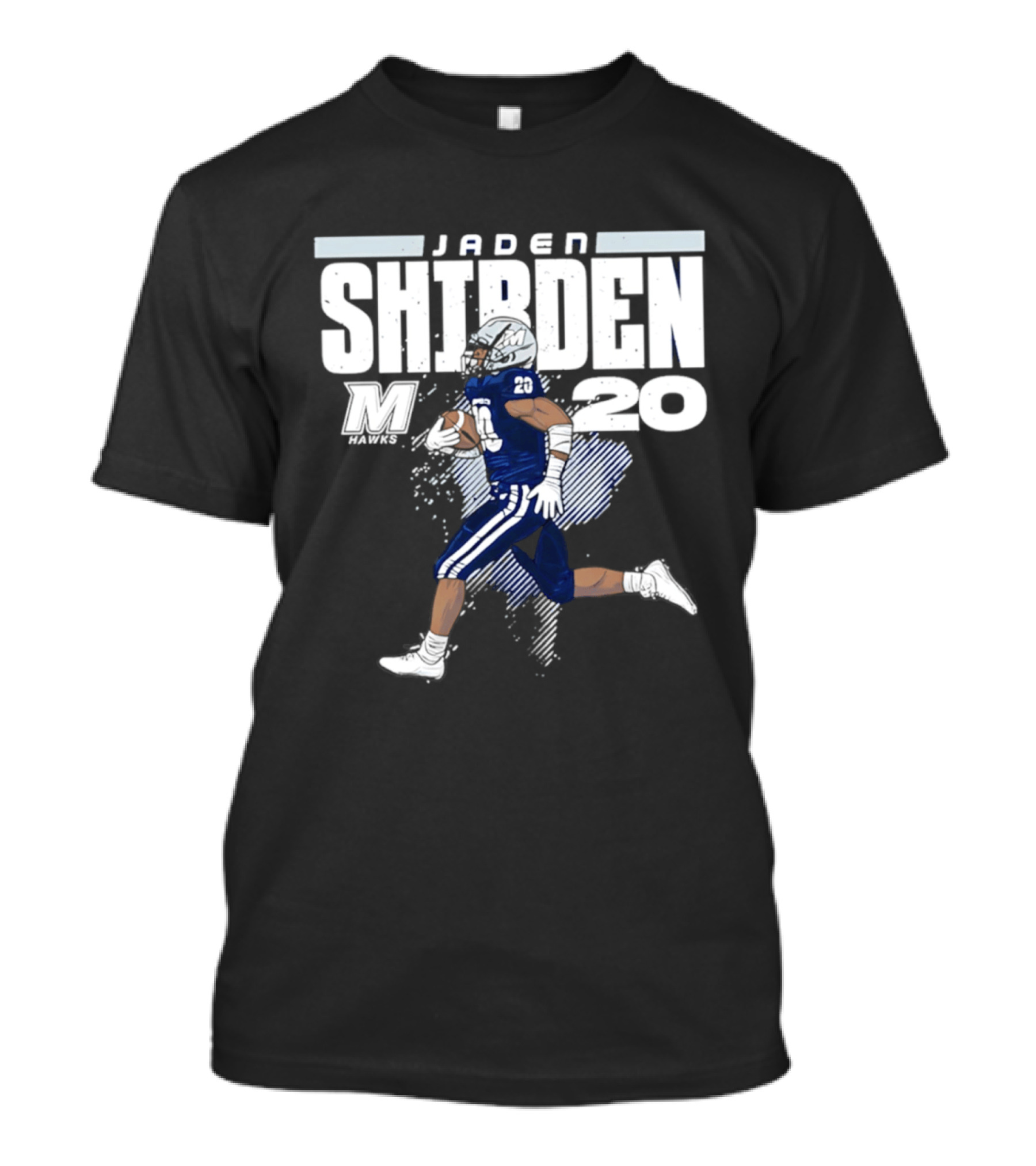 Jaden Shirden Monmouth NCAA Football 20 T-Shirt