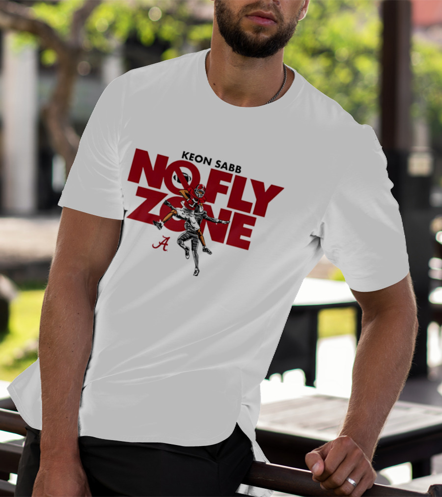 Keon Sabb No Fly Zone Alabama Football NCAA T-Shirt
