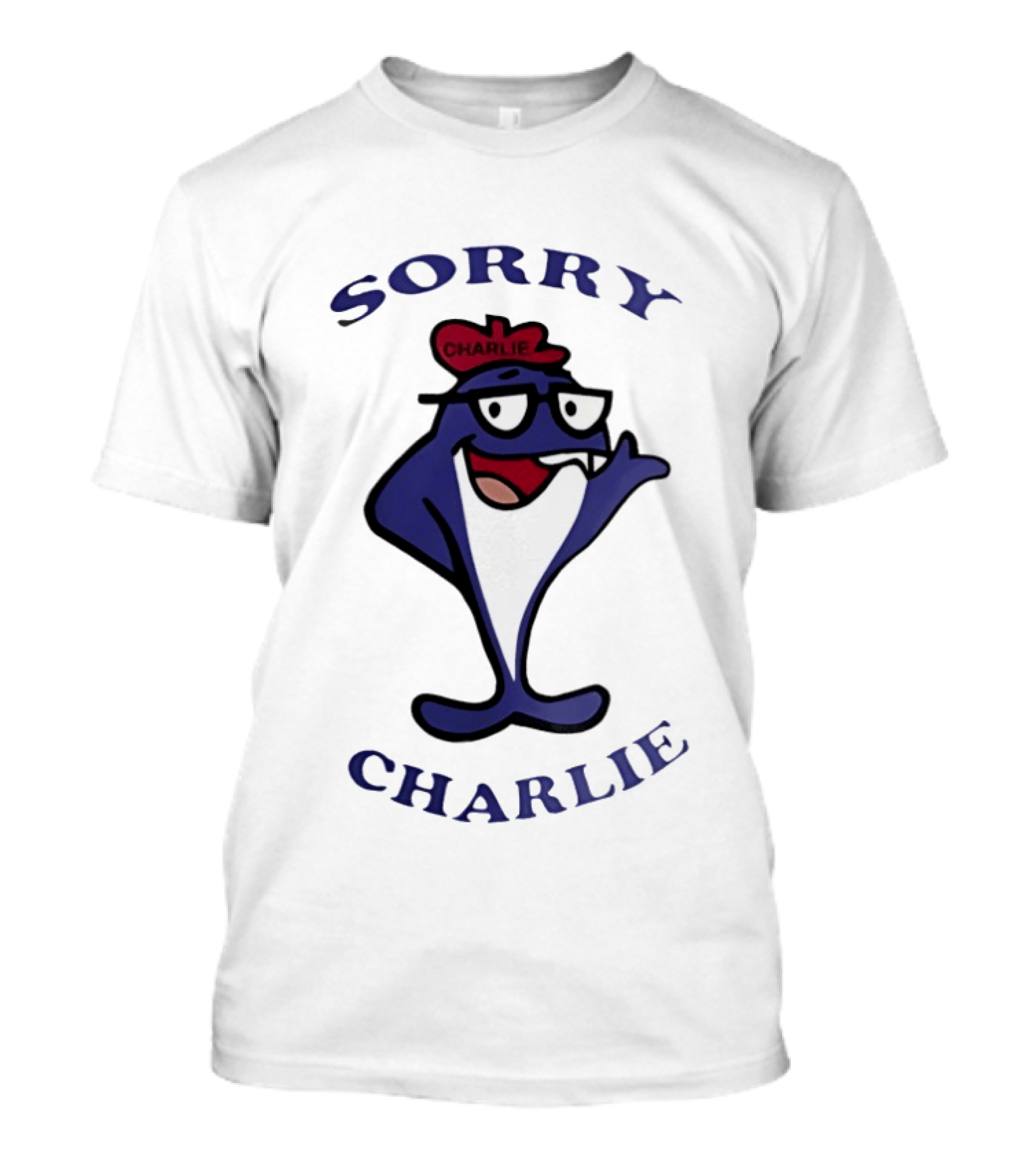 Sorry Charlie Tuna Character With Glasses And Hat T-Shirt