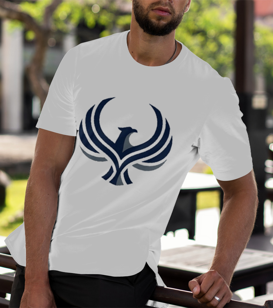 Minnesota Rebel Alliance Resistance Icon With Phoenix Bird T-Shirt