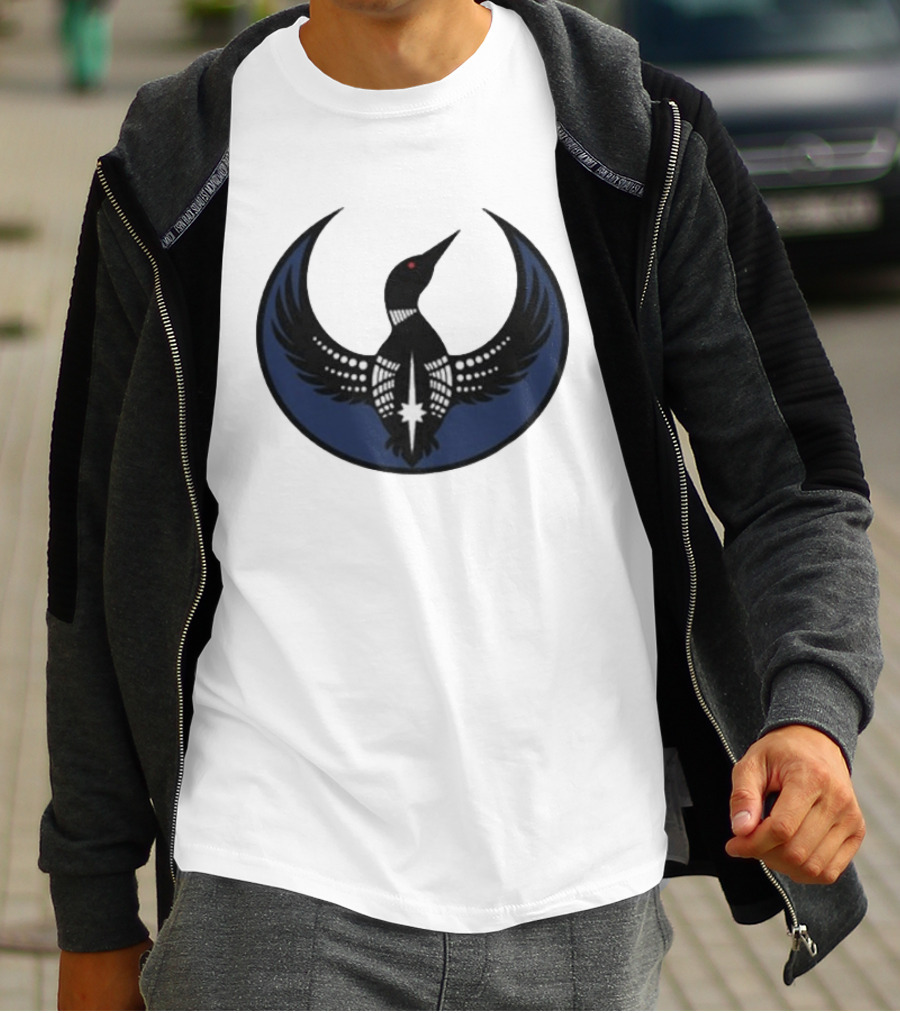 Minnesota Rebel Loon Starbird T-Shirt