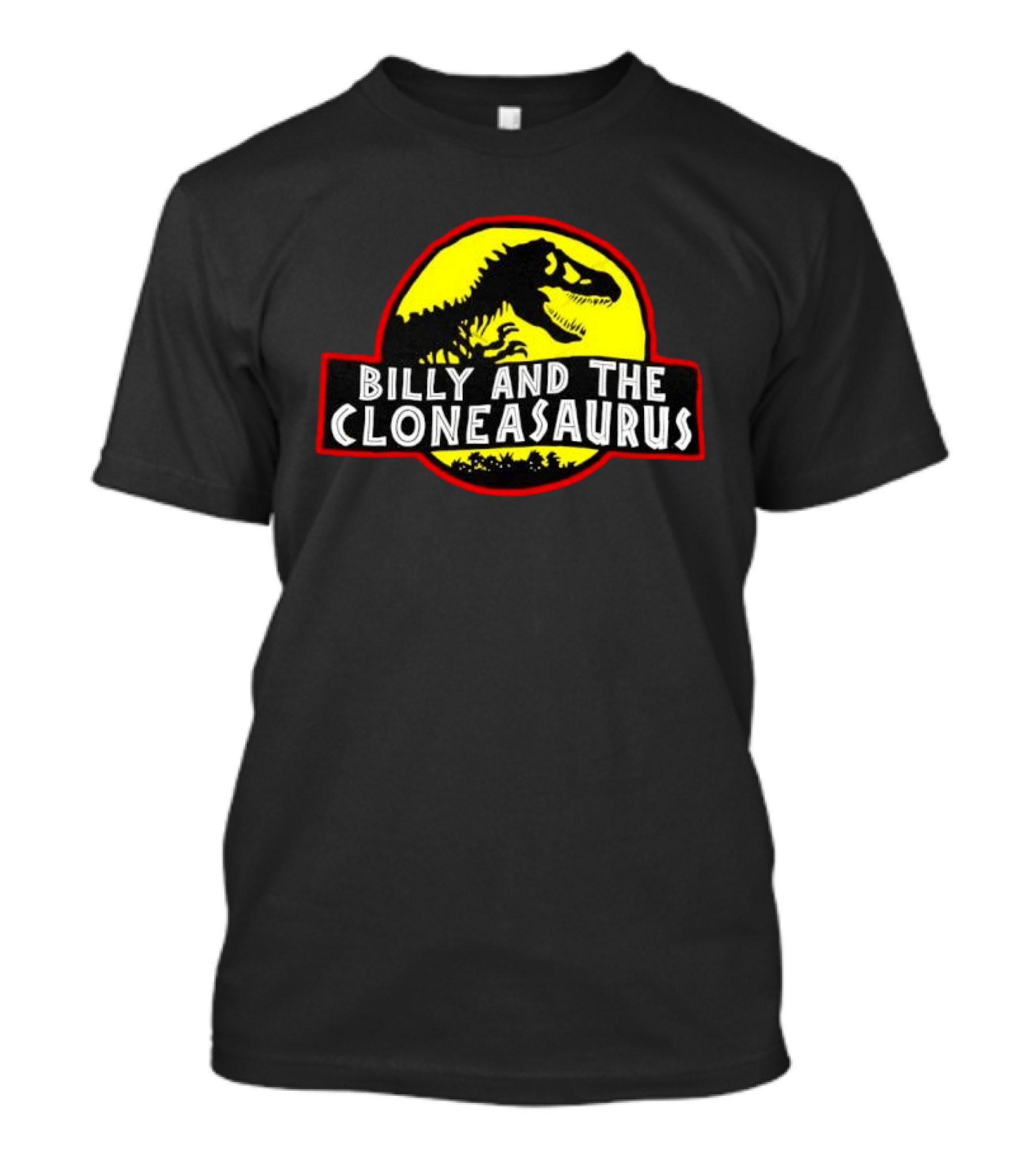 Billy And The Cloneasaurus Dinosaur Park T-Shirt