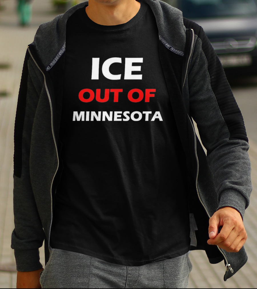 ICE Out Of Minnesota Protest T-Shirt