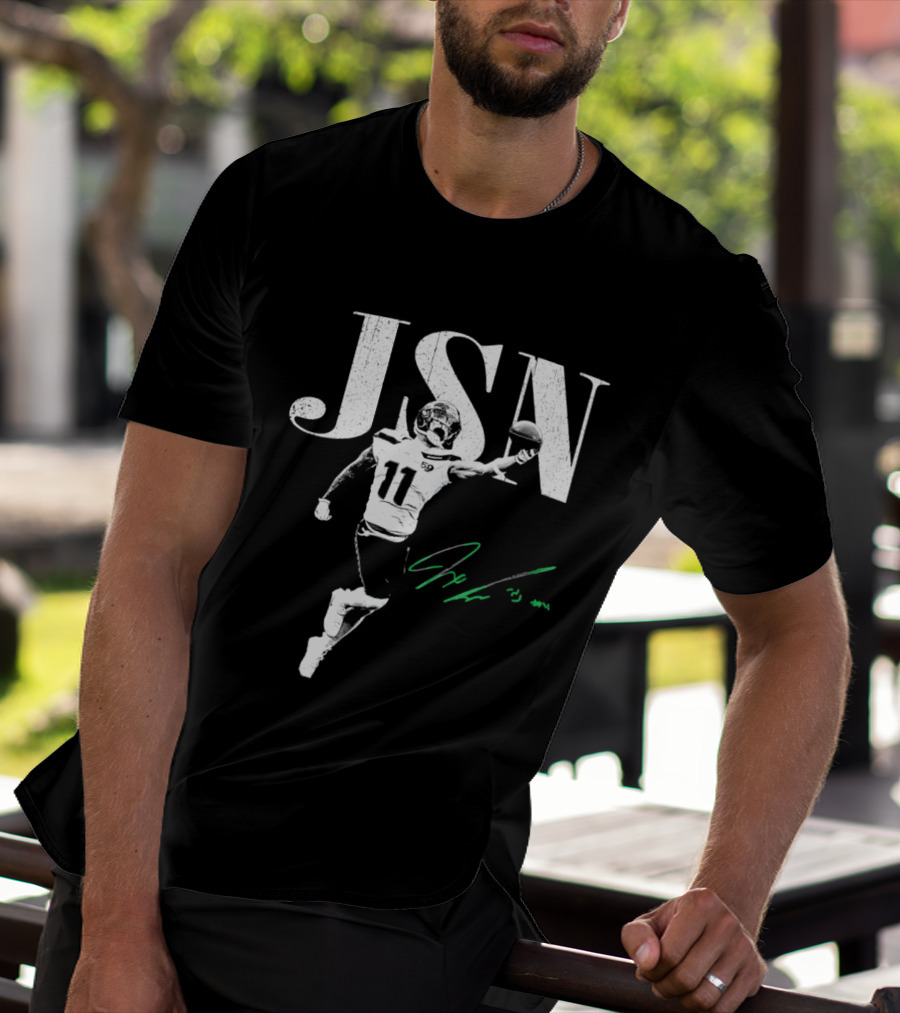 Jaxon Smith Njigba JSN Seattle Seahawks Football Signature T-Shirt