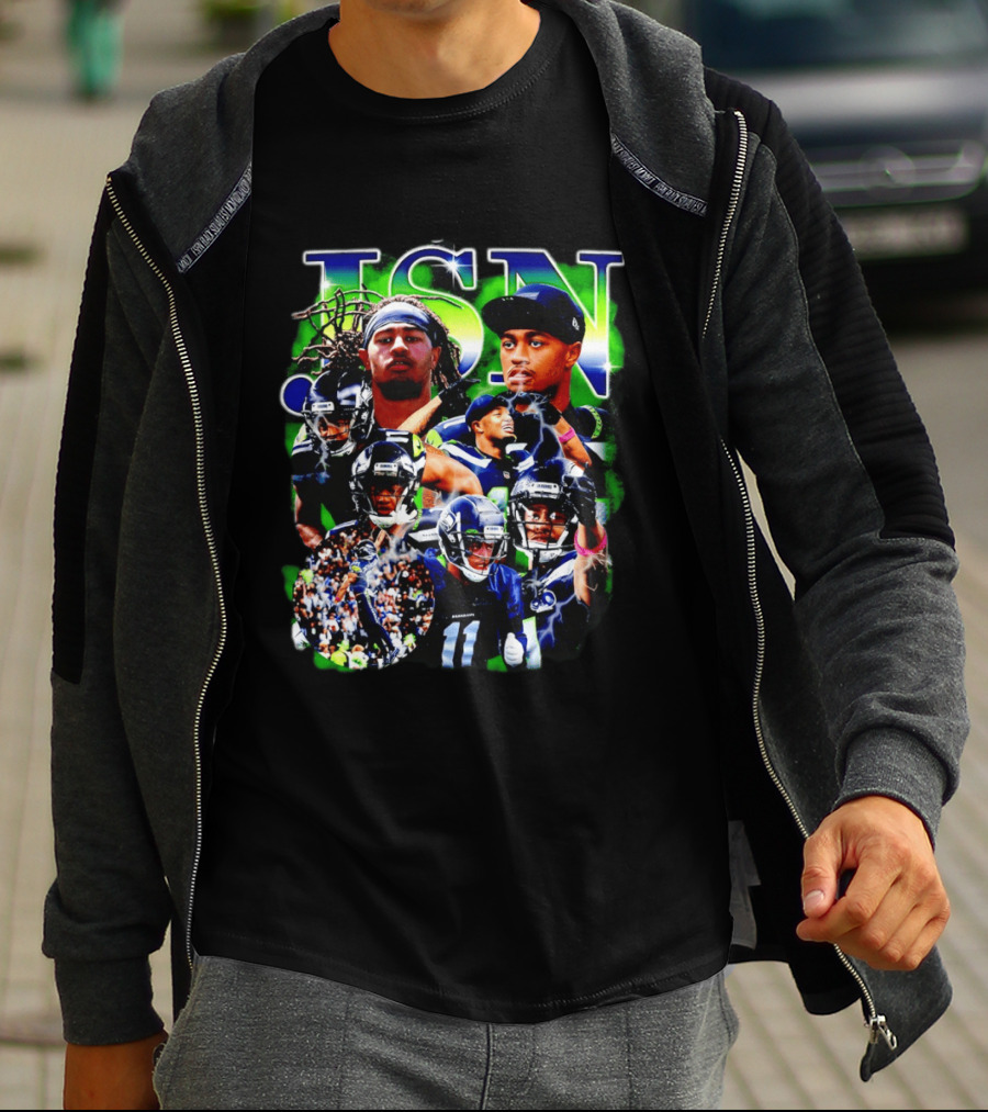 JSN Jaxon Smith Njigba Seattle Seahawks Football Game Day Energy T-Shirt