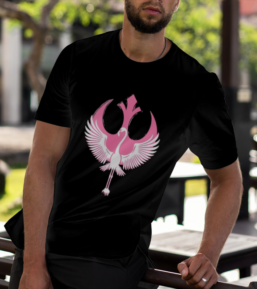 Star Wars Rebel Alliance Flamingo Pink Variant T-Shirt