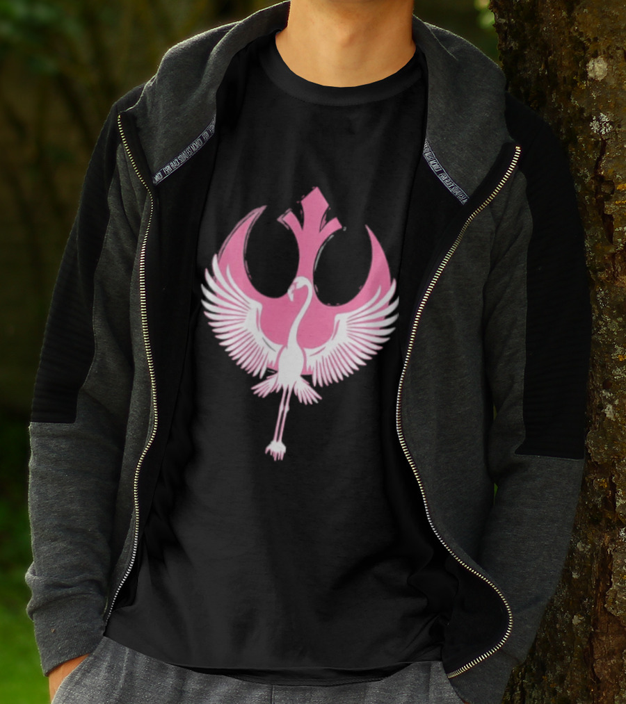 Star Wars Rebel Alliance Flamingo Pink Variant T-Shirt