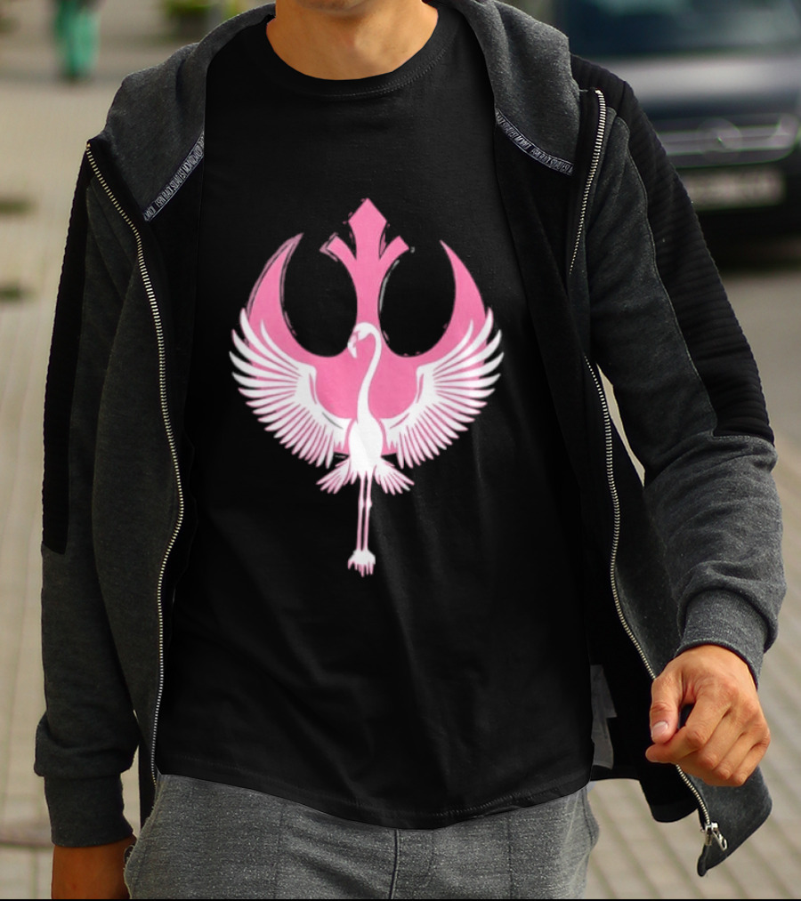 Star Wars Rebel Alliance Flamingo Pink Variant T-Shirt