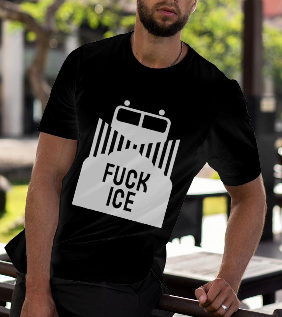Fuck Ice Detention Abolition Protest Message T-Shirt