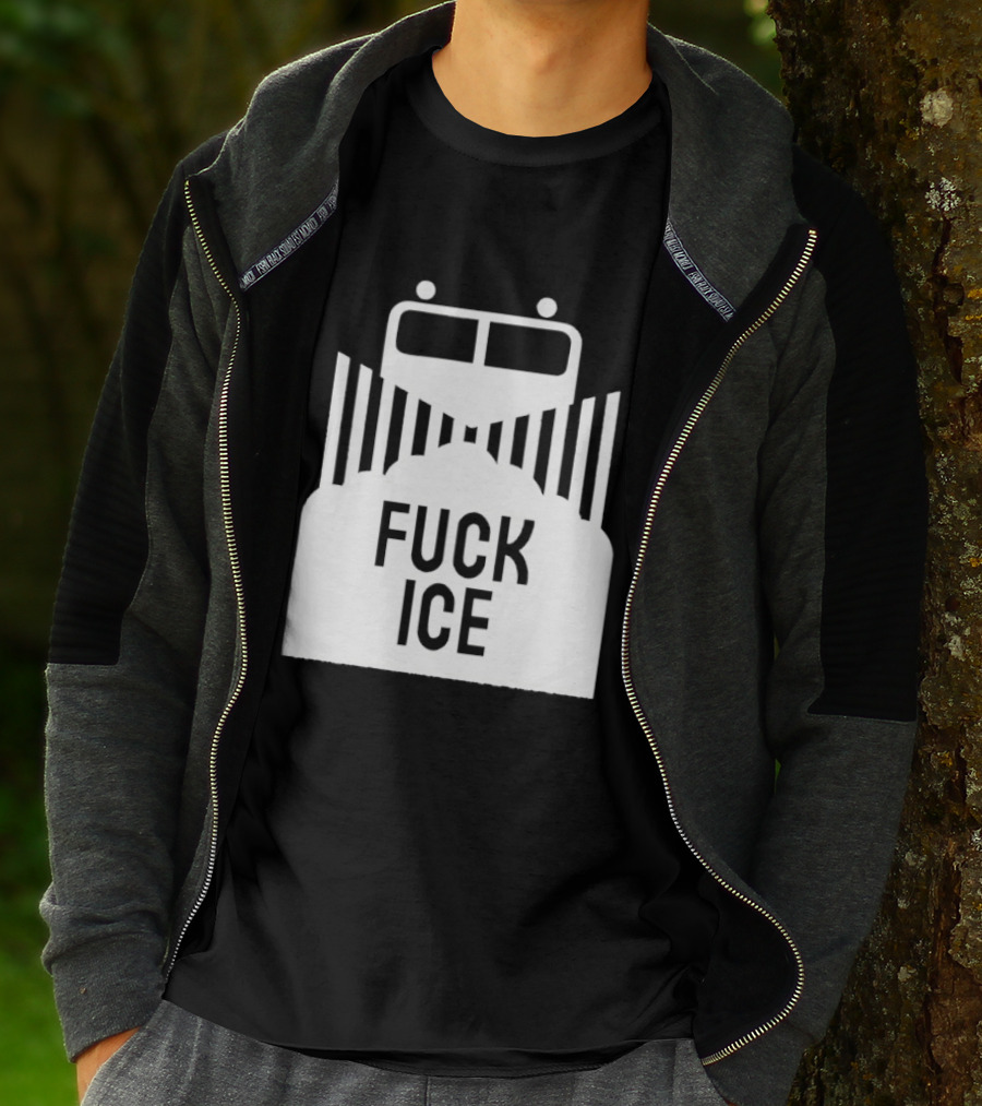 Fuck Ice Detention Abolition Protest Message T-Shirt