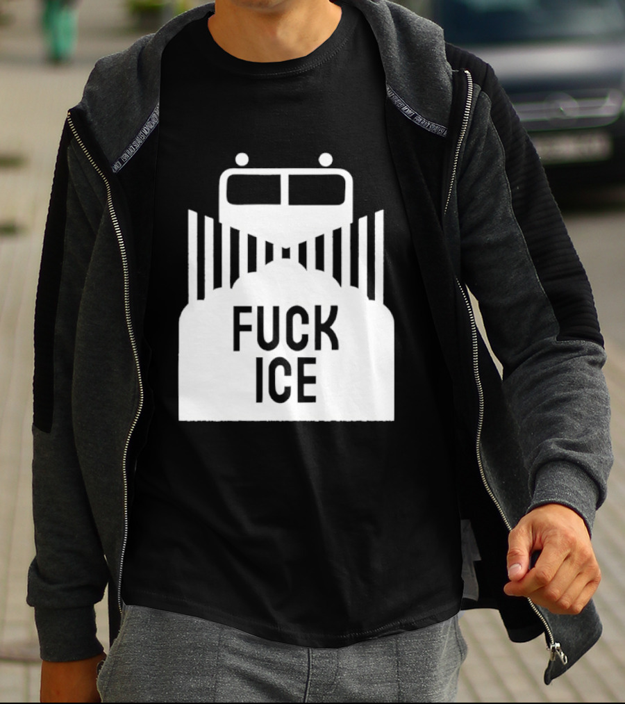 Fuck Ice Detention Abolition Protest Message T-Shirt