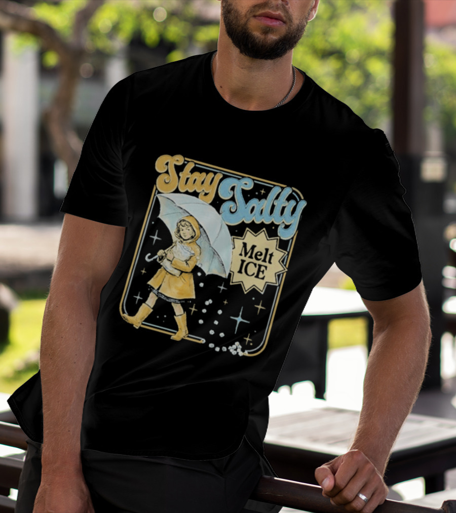 Stay Salty Melt ICE Umbrella Girl T-Shirt