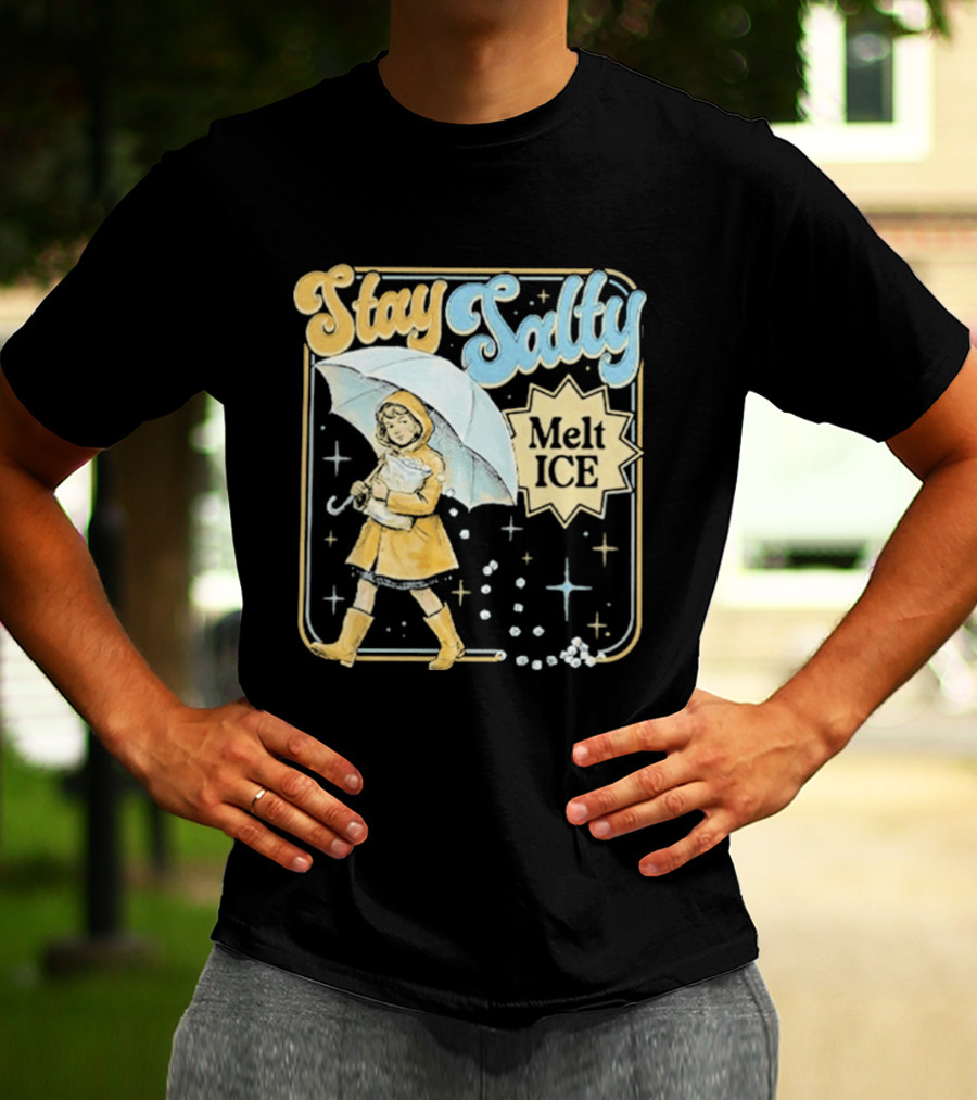 Stay Salty Melt ICE Umbrella Girl T-Shirt