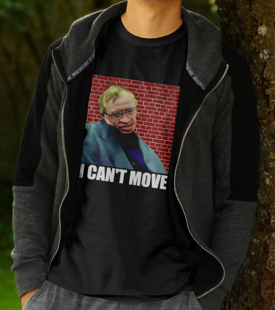 George Floyd Stephen Hawking I Can’t Move T-Shirt
