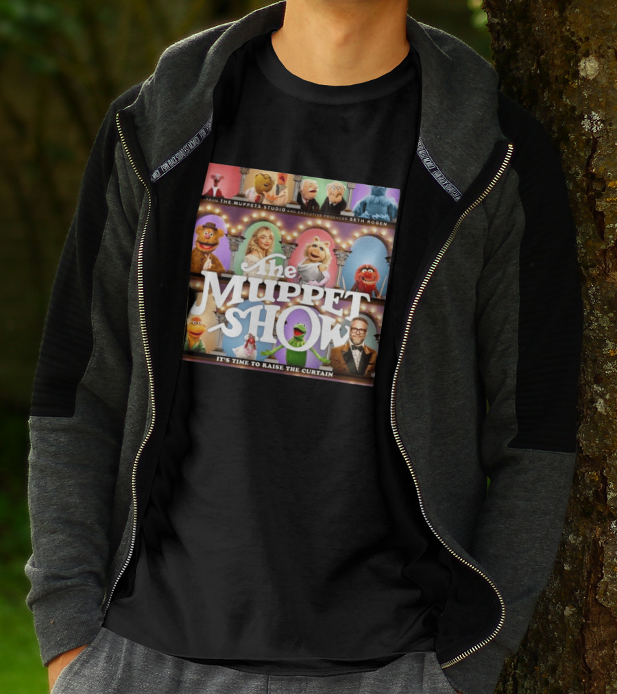 The Muppet Show It's Time To Raise The Curtain February 4 2026 Seth Rogen Executive Producer T-Shirt