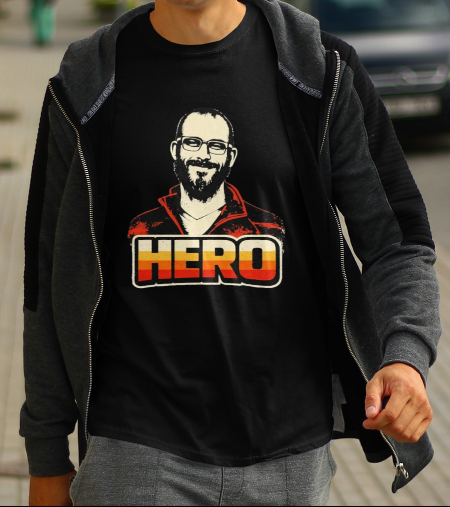 Hero Alex Pretti Minneapolis 2026 ICE Shooting Protest Hero T-Shirt