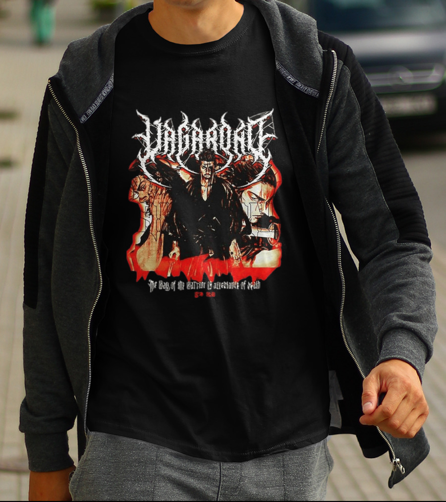 Vagabond Warrior Resolute Acceptance Of Death Manga T-Shirt
