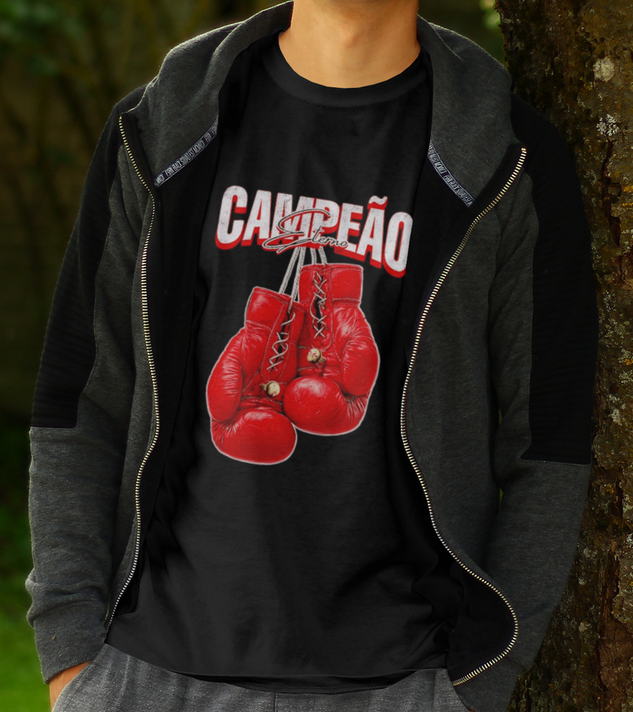 Campeao Eterno Red Boxing Gloves T-Shirt