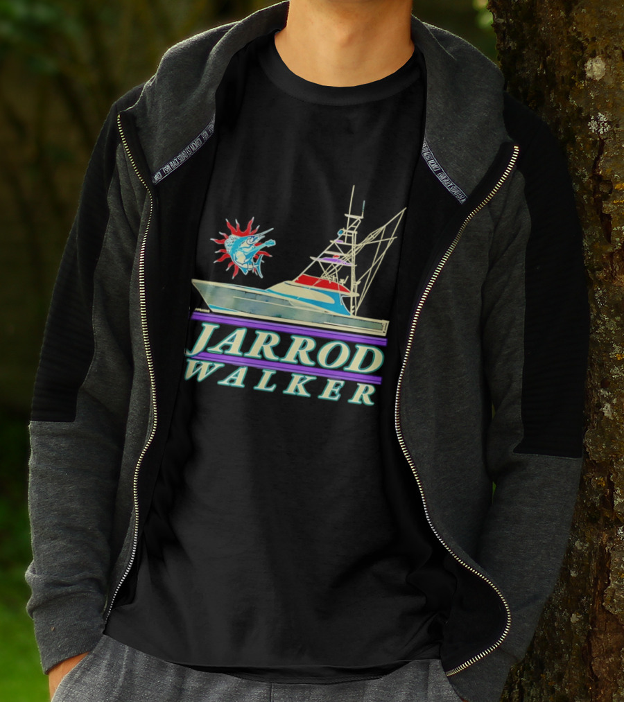 Jarrod Walker Marlin Sportfish Boat T-Shirt