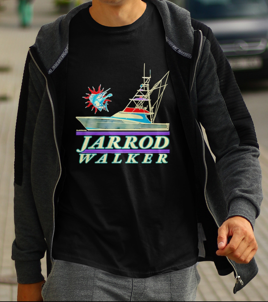 Jarrod Walker Marlin Sportfish Boat T-Shirt