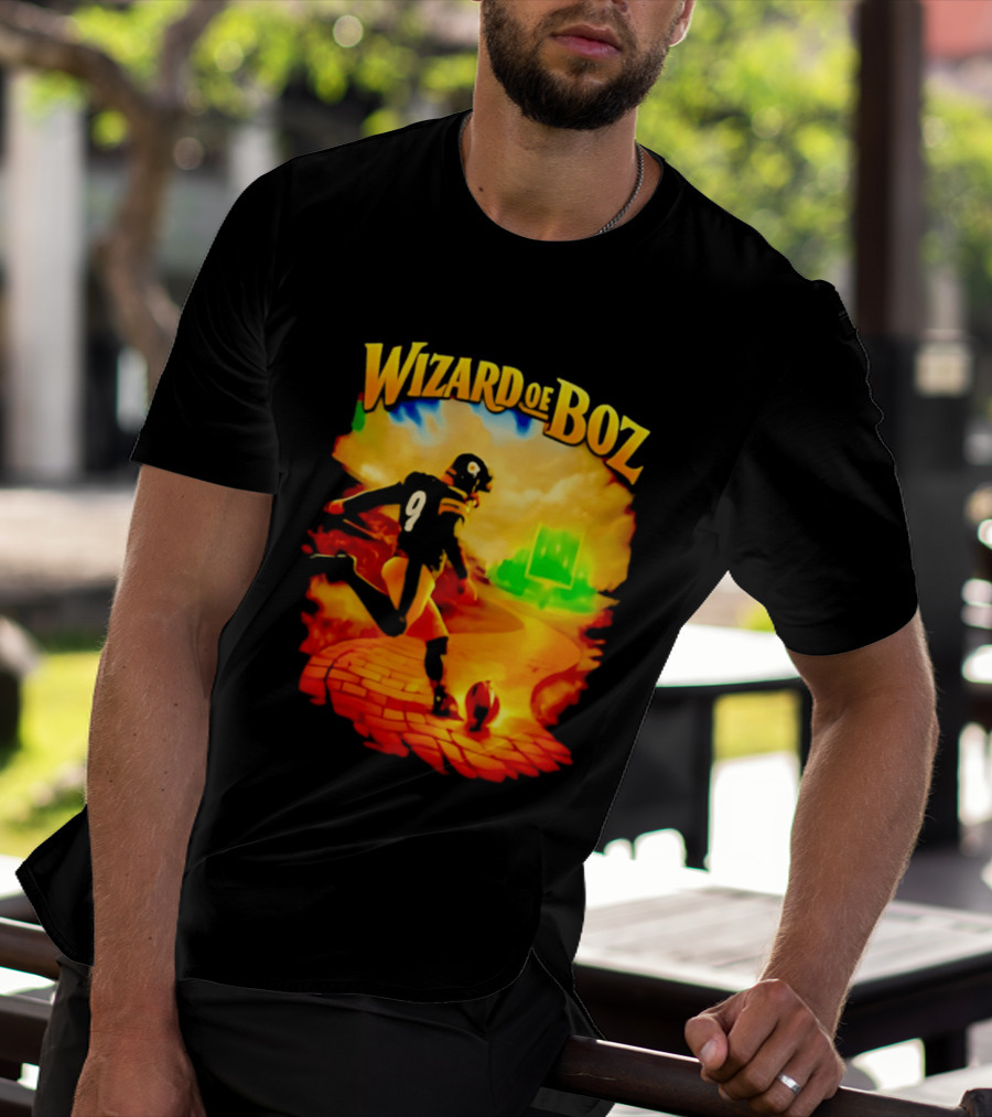 Wizard Of Boz Chris Boswell Pittsburgh Steelers Football Kicker Fantasy T-Shirt