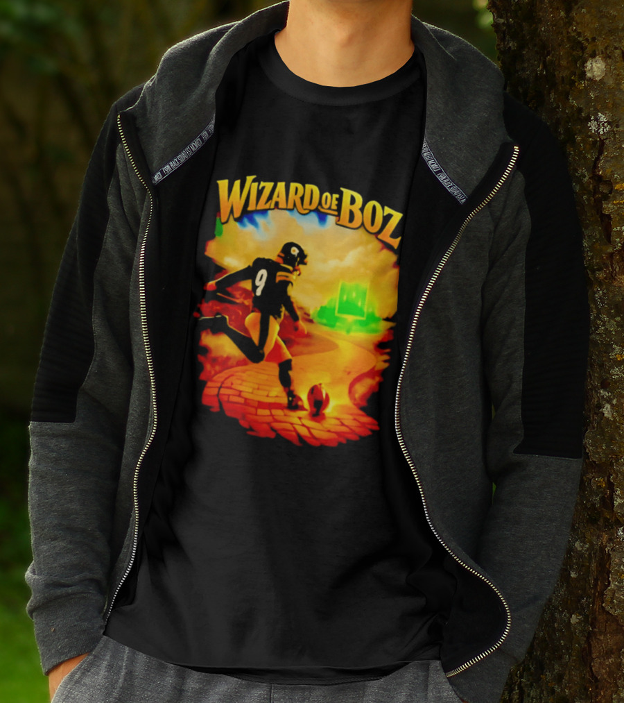 Wizard Of Boz Chris Boswell Pittsburgh Steelers Football Kicker Fantasy T-Shirt