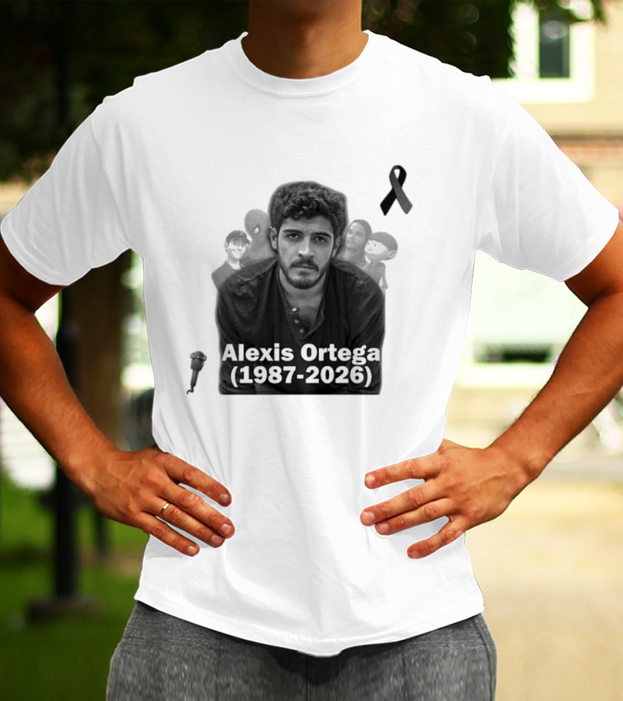Rip Alexis Ortega Dead Voice Of Spider Man T-Shirt
