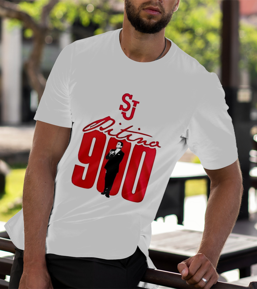 St. John's Rick Pitino 900 Victory Celebration 2026 T-Shirt