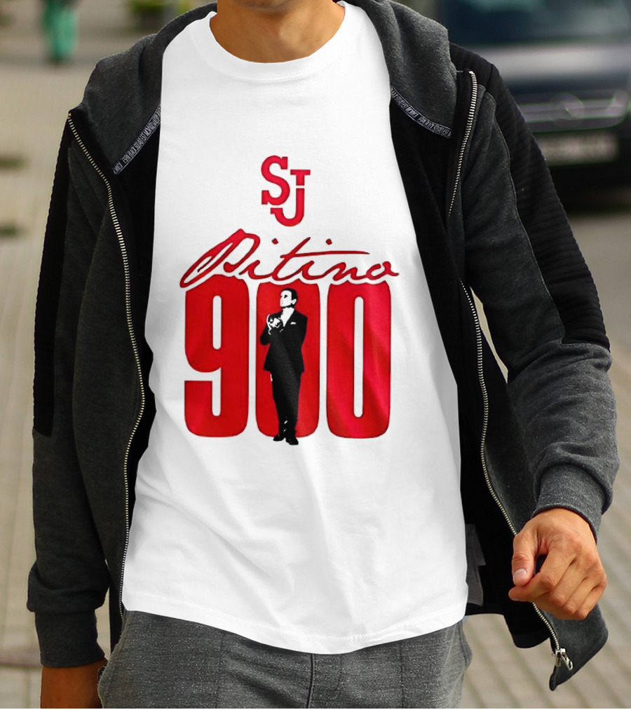 St. John's Rick Pitino 900 Victory Celebration 2026 T-Shirt