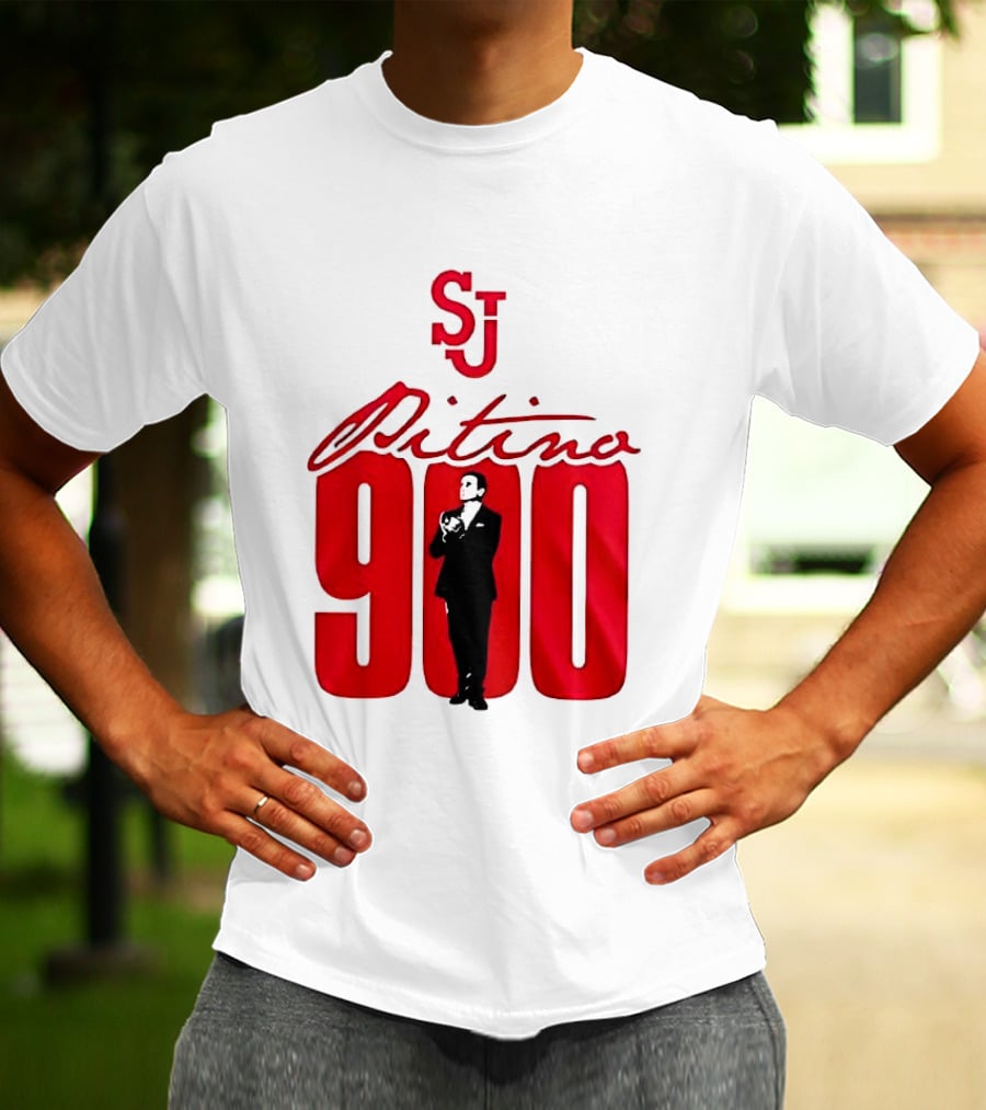 St. John's Rick Pitino 900 Victory Celebration 2026 T-Shirt