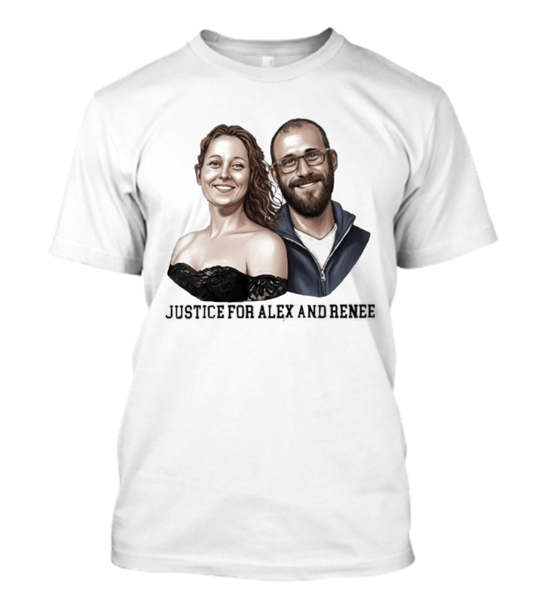 Justice For Alex Pretti And Renee Good T-Shirt