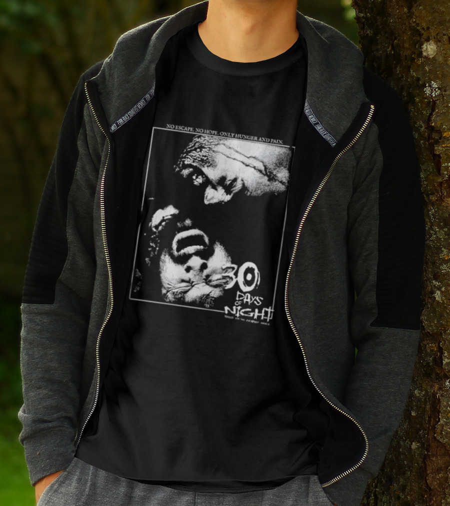 30 Days Of Night No Escape No Hope Only Hunger And Pain Graphic Novel Horror T-Shirt