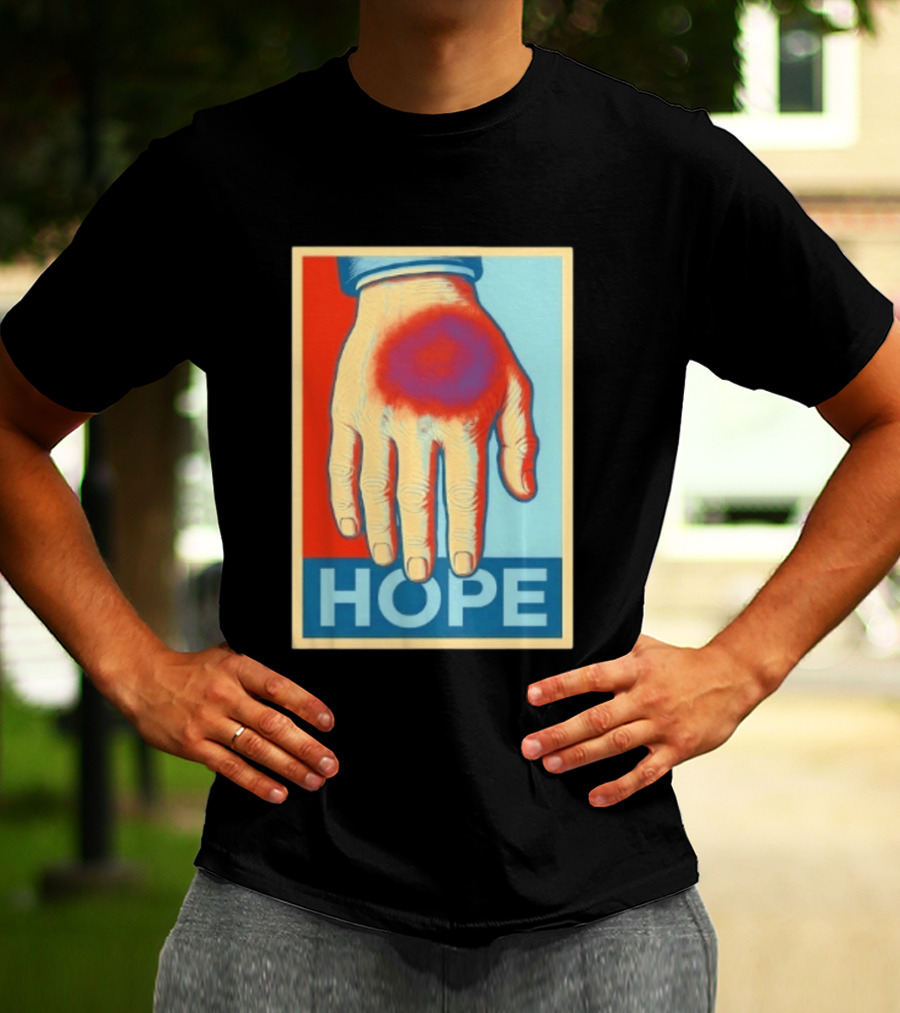 Trump Hope Hand Pop Art Style Springs Eternal T-Shirt