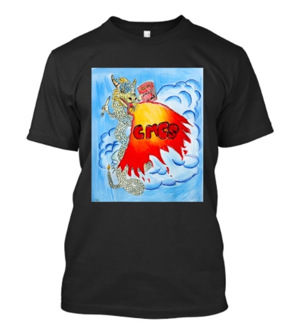 CMCS Yearbook Dragon 2026 Cloud Fire T-Shirt