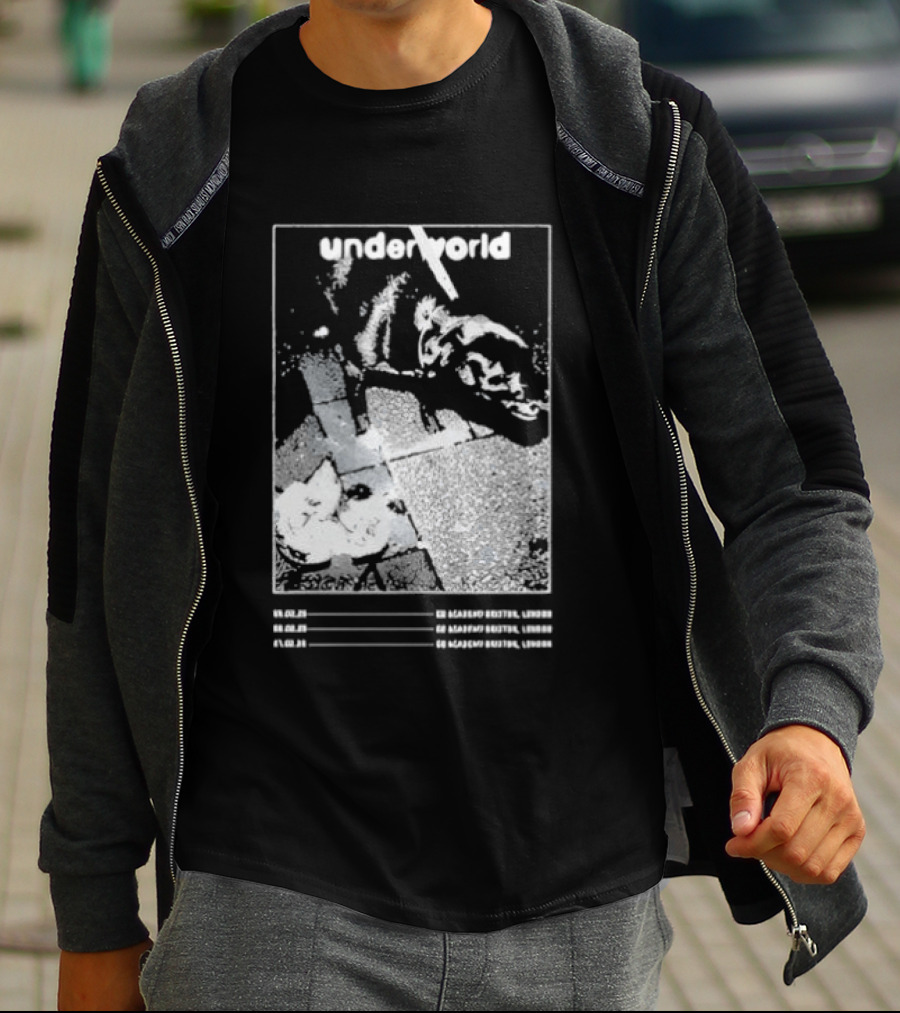 Underworld 2026 Tour Dates Event T-Shirt
