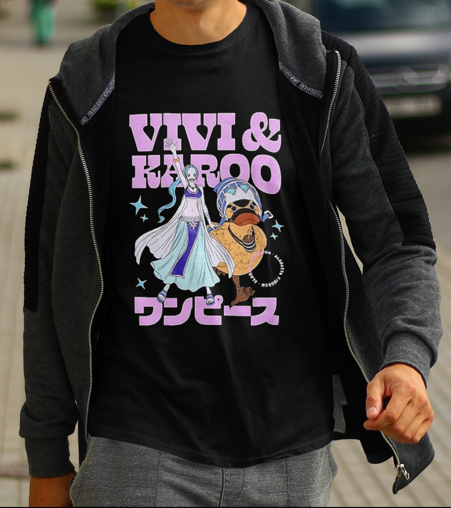 One Piece Vivi And Karoo T-Shirt