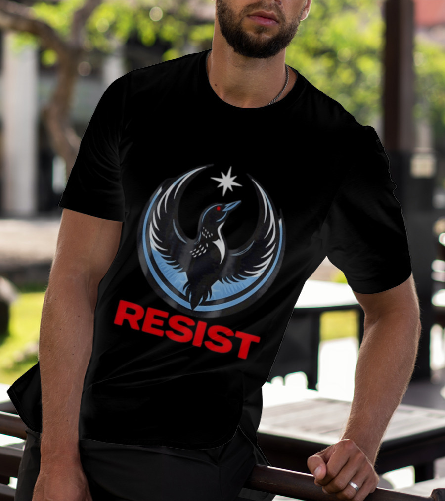 Minnesota Rebel Resist Loon Star T-Shirt