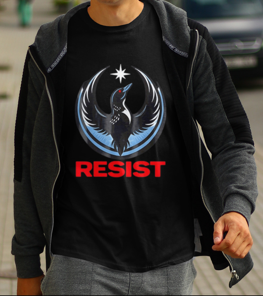 Minnesota Rebel Resist Loon Star T-Shirt