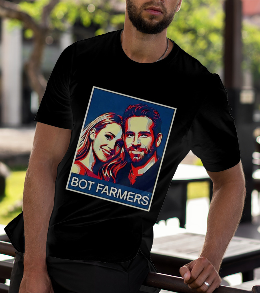 BOT FARMERS Hope Obama T-Shirt